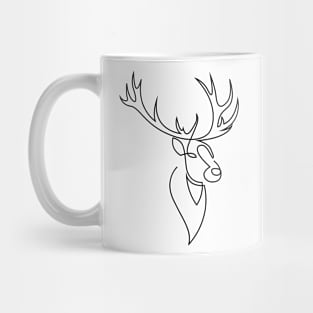 deer's head Mug